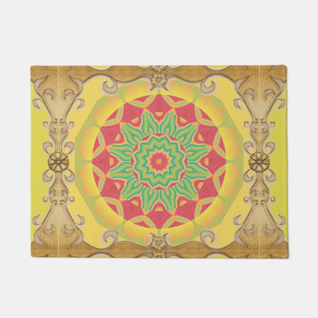 Tapete Mandala Door Mat (Frente)