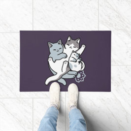 Tapete Manípulo De Rato - Gatos De Dormir Em Cute