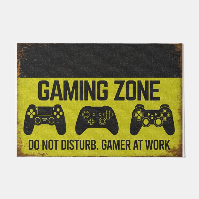 Tapete Man's Room Doormat, Gaming Zone (Frente)