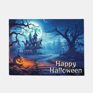 Tapete Mansão Assombrada Spooky Feliz Dia das Bruxas