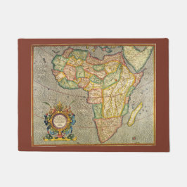 Tapete Mapa Antiquado Gerardus Mercator da África