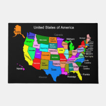 Mapa dos EUA