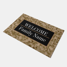 Tapete Marble Elegante Moderno Bem-vindo