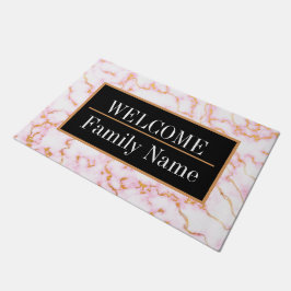 Tapete Marble Elegante Moderno Bem-vindo