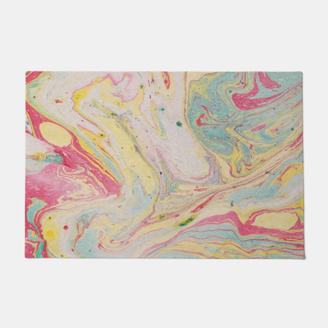 Tapete Marble Granite Texture Colorido (Frente)