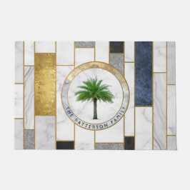 Tapete Marble Modern Tropical Palm Family