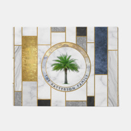 Tapete Marble Modern Tropical Palm Family