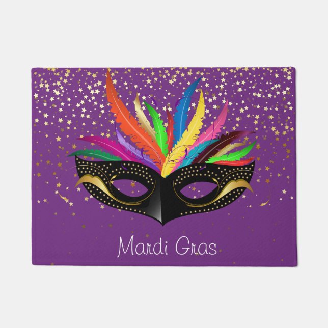 Tapete Mardi Gras Doormat (Frente)