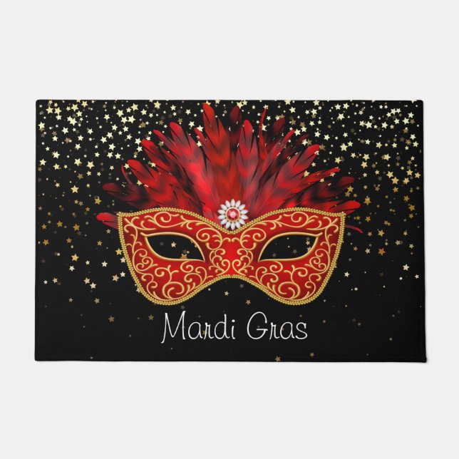 Tapete Mardi Gras Doormat (Frente)