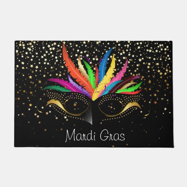 Tapete Mardi Gras Doormat (Frente)