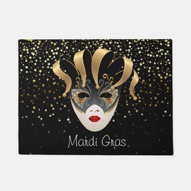 Tapete Mardi Gras Doormat (Frente)