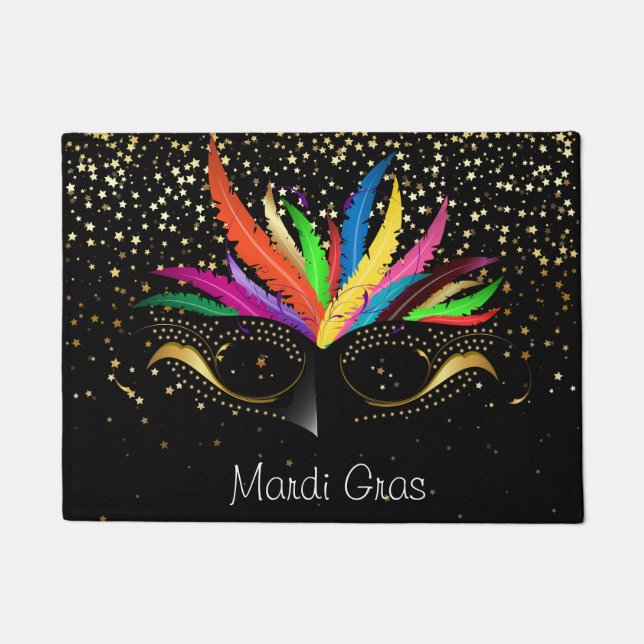 Tapete Mardi Gras Doormat (Frente)