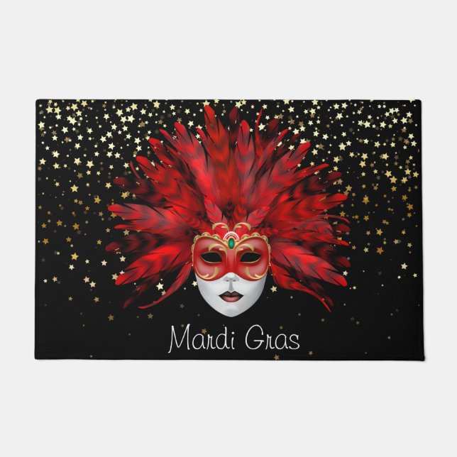 Tapete Mardi Gras Doormat (Frente)