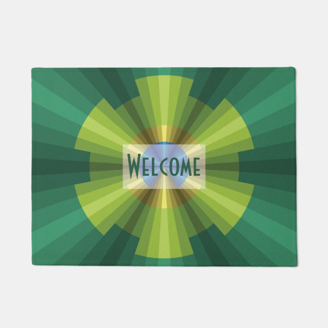 Tapete Mardi Gras Illusion Doormat (Frente)