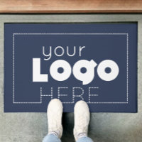 Marinho Empresa Boas-vindas Mat Empresa Logo Doorm