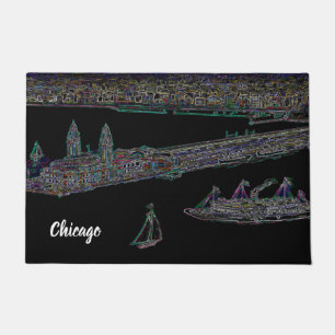 Tapete Marinho Pier Chicago 1920 Art Windy City