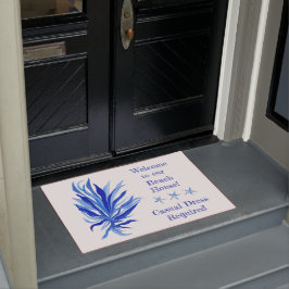 Tapete Marisco azul com peixe-estrela