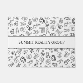 Tapete Marketing de Código QR de Imóveis Moderno