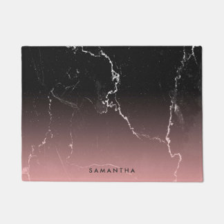 Tapete Mármore rosa e preto