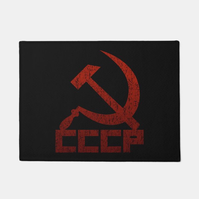 Tapete Martelo & foice de CCCP (Frente)
