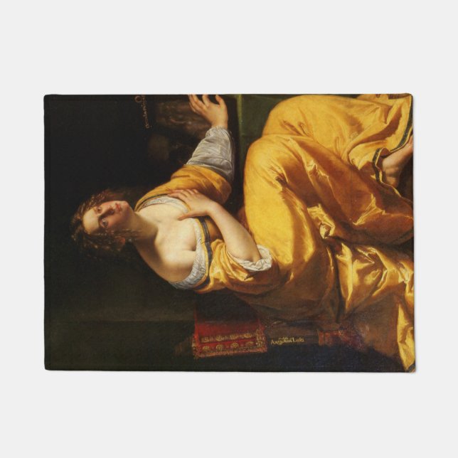 Tapete Mary Magdalene (por Artemisia Gentileschi) (Frente)