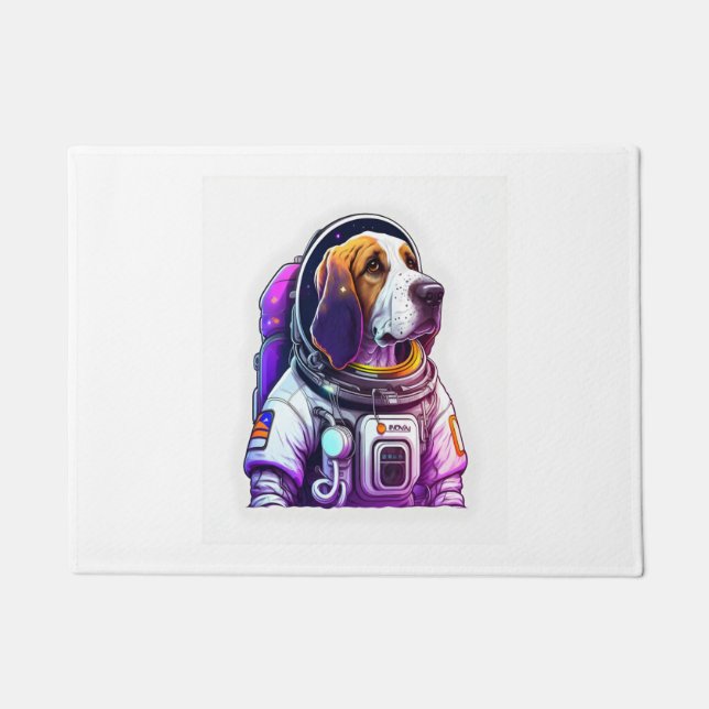 Tapete Mascote de Cachorro Astronout (Frente)
