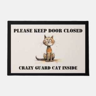 Tapete Mat Louco de Porta de Gato