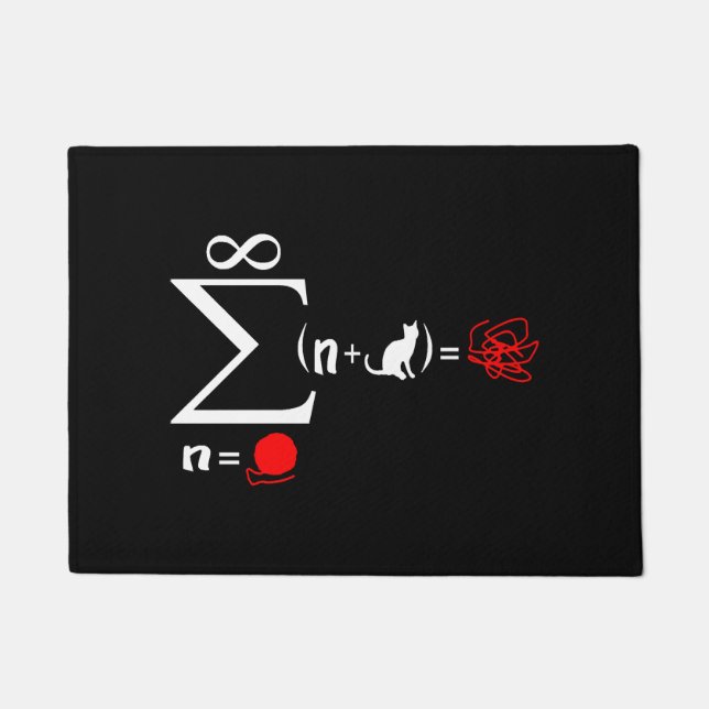 Tapete Matemática Divertida de Gatos (Frente)