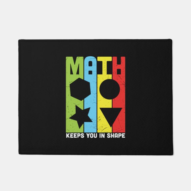 Tapete Matemática do professor de matemática mantém você  (Frente)