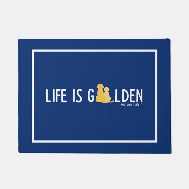 Tapete Matéria de Comida de Cães (Frente)