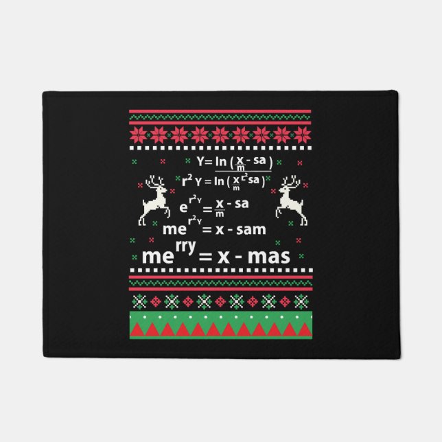 TAPETE MATH CHRISTMAS (Frente)