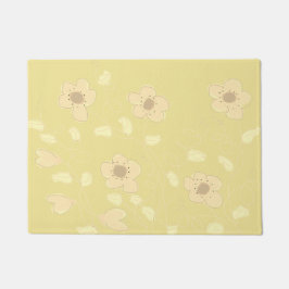 Tapete Matriz Amarelo-Manteiga