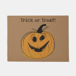 Tapete Matriz da porta da abóbora