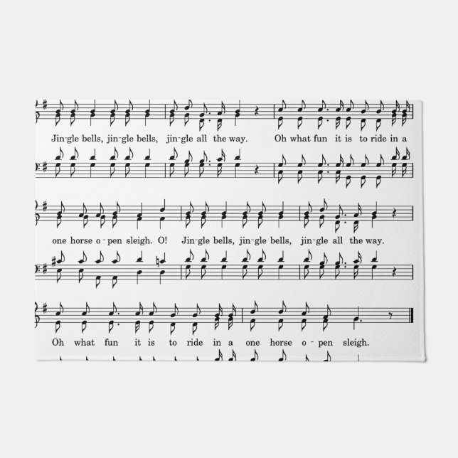 Tapete Matriz da porta dos sinos (Frente)