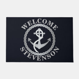 Tapete Matriz de Boas-vindas à Navegação Náutica de marin