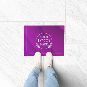 Tapete Matriz de boas-vindas da empresa personalizada com