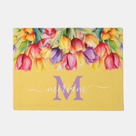 Tapete Matriz de chão da cozinha de luxo: Flores de prima