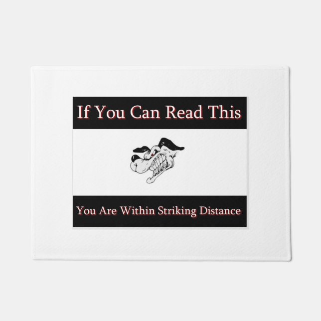 Tapete Matriz de distância em greve (Frente)