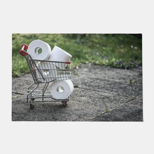 Tapete Matriz de Máscara de Proteção contra Vírus Corona (Frente)