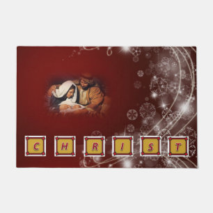 Tapete Matriz de Natal, Cristo de Jesus