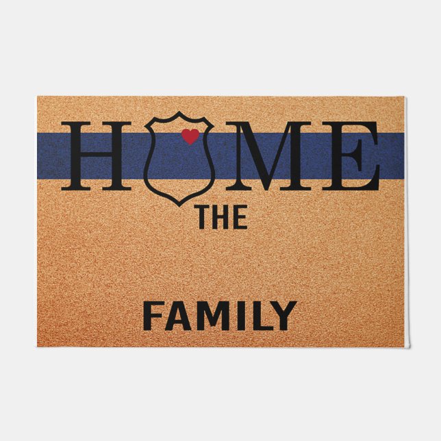 Tapete Matriz de nomes da família, Legal personalizado (Frente)