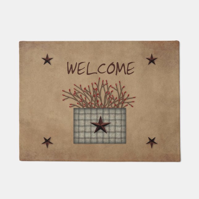 Tapete Matriz de porta do cesto Pip Berry (Frente)