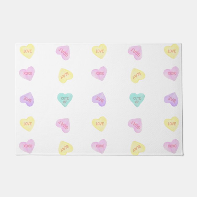 Tapete Matriz de Porta do Coração de Água Convo (Frente)