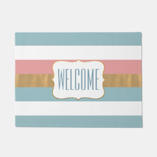 Tapete Matriz de porta em tiras modernas