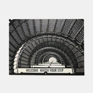 Tapete Matriz de Porta Espiral Personalizada
