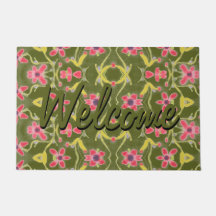 Matriz De Porta Moderna Com Um Padrão Bonito