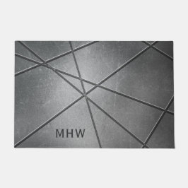 Tapete Matriz de porta monográfica personalizada do padrã