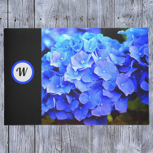 Tapete Matriz de porta personalizada azul