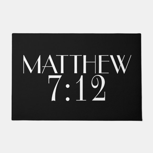 Tapete Matriz de porta religiosa (Frente)