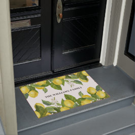 Tapete Matriz de Portas da Família Lemon Citrus